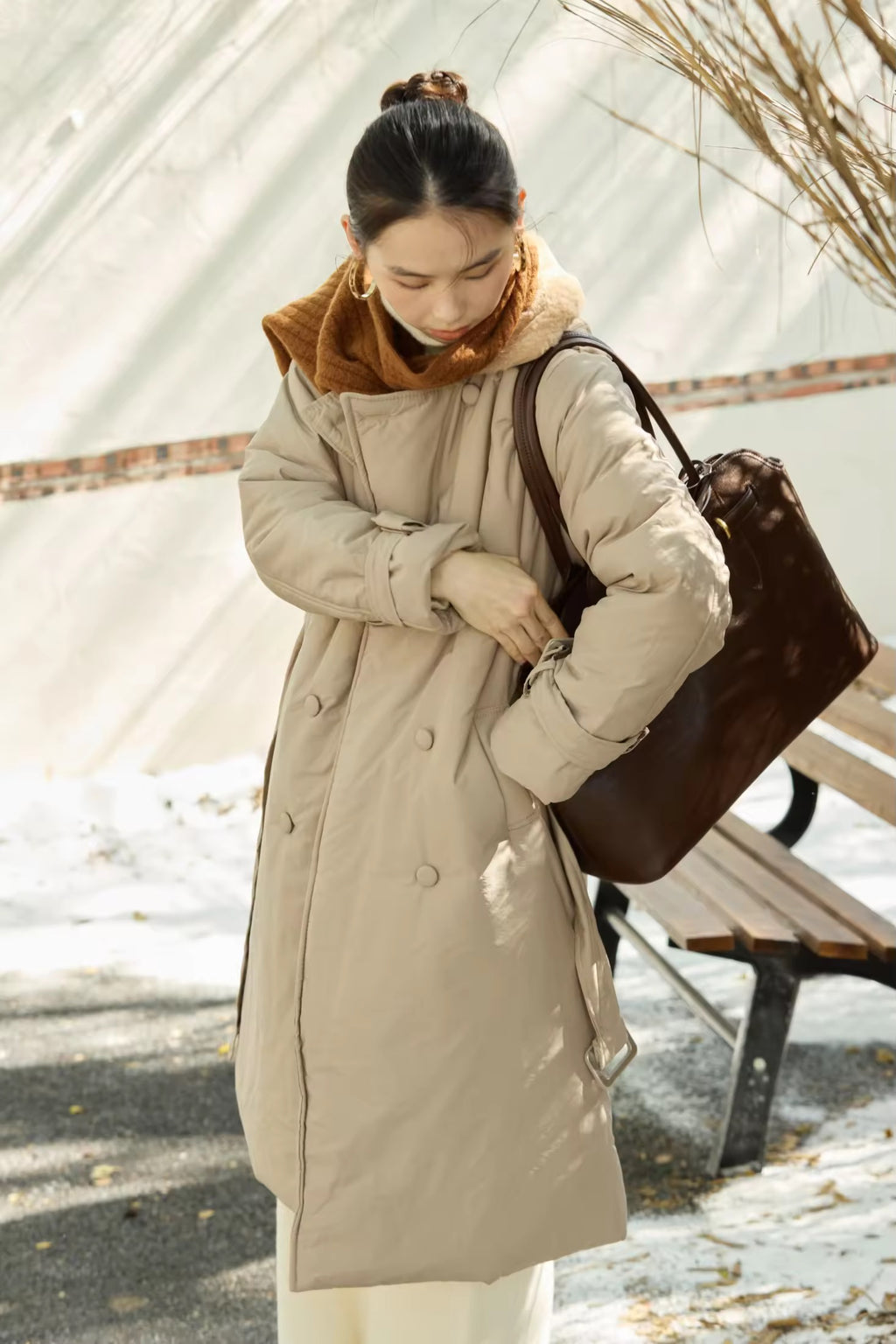 PADDED LONG COAT