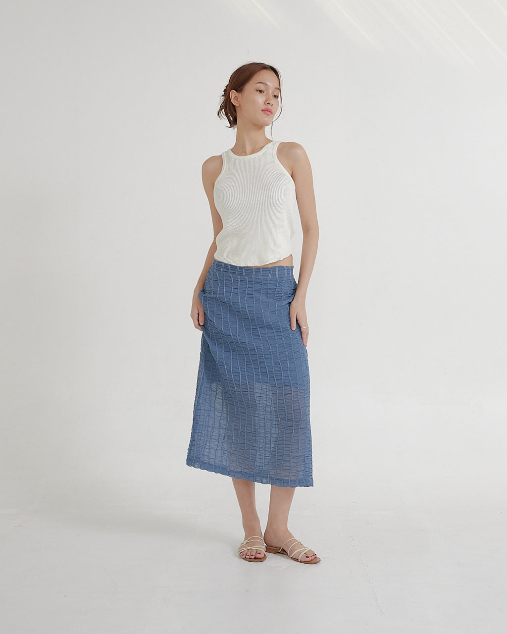 BLUE WAVE SKIRT