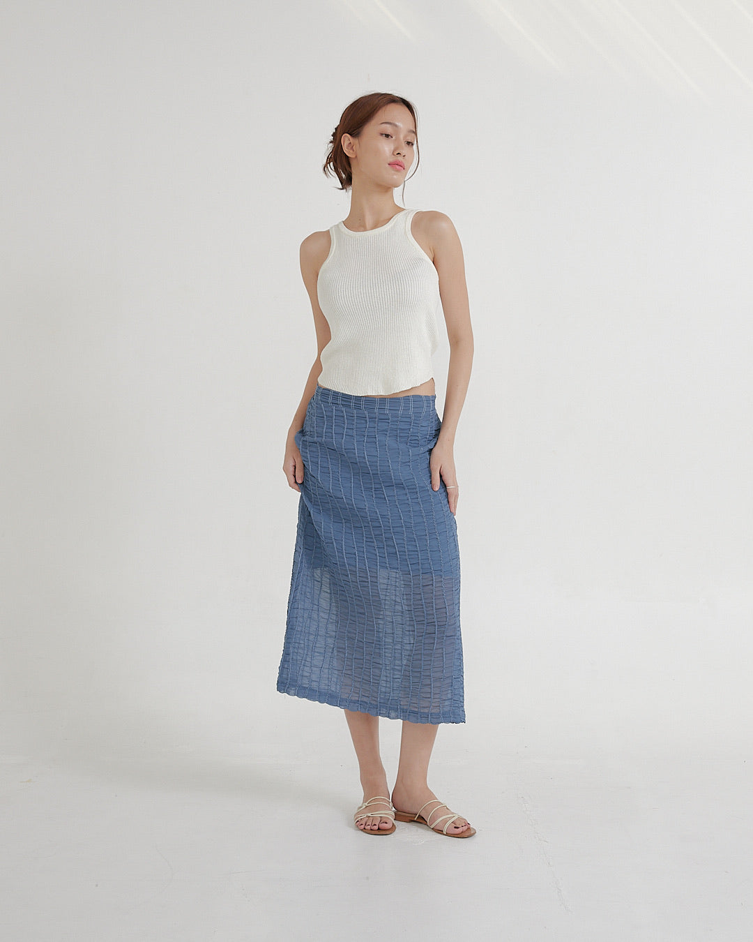 BLUE WAVE SKIRT