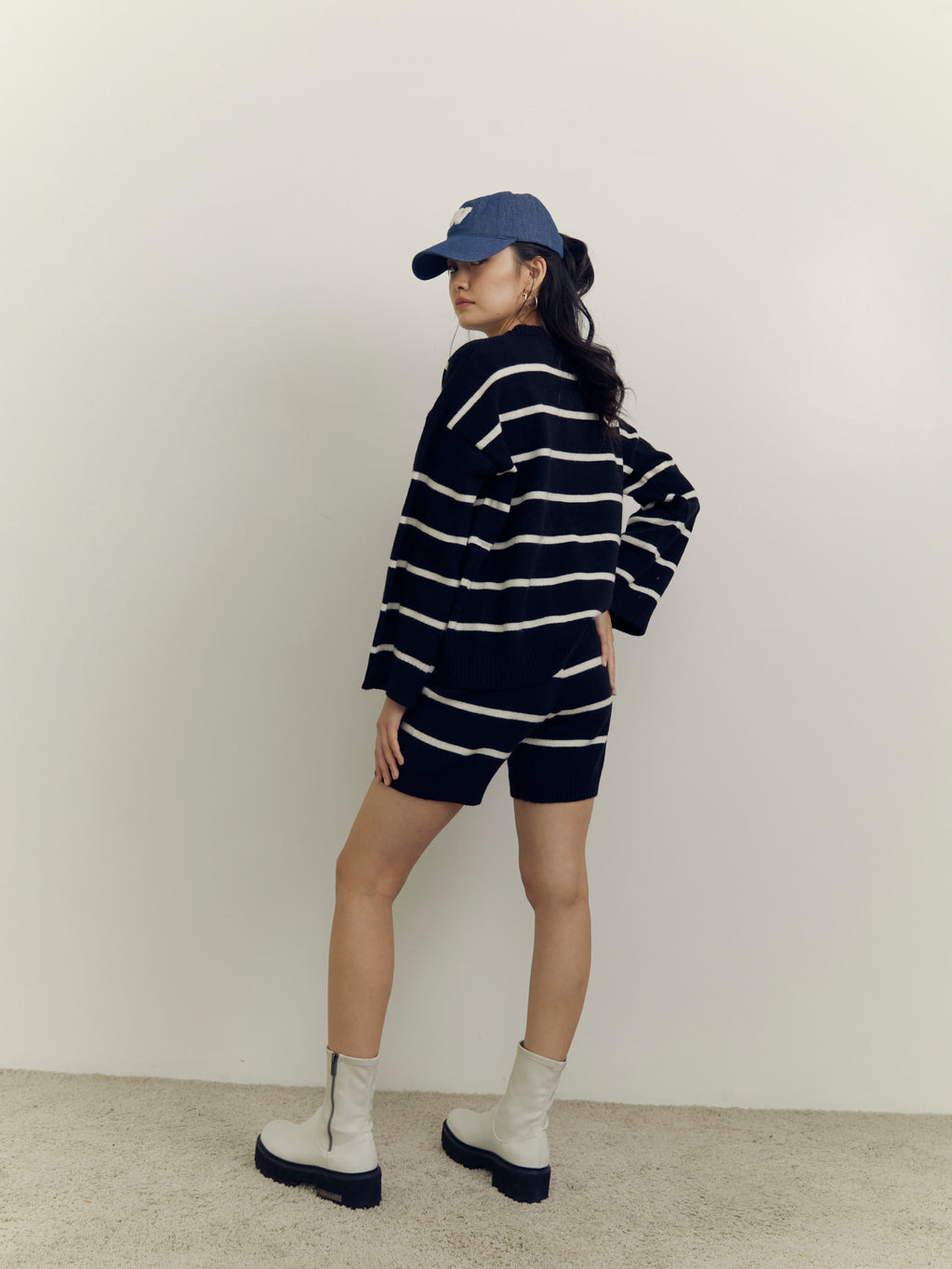 STRIPE KNIT SET