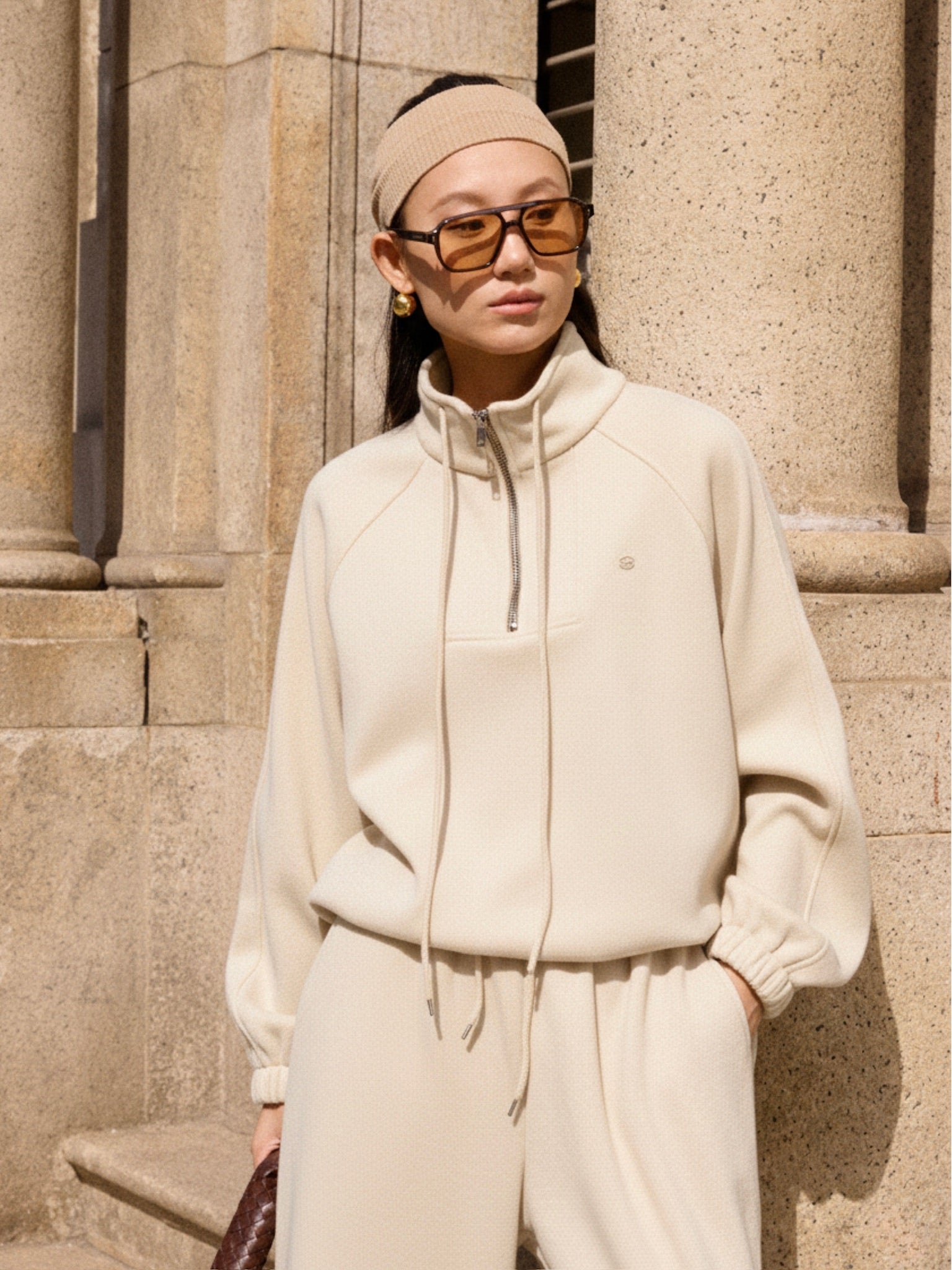 FUNNEL NECK AIRPORT SET - Available in 2 color