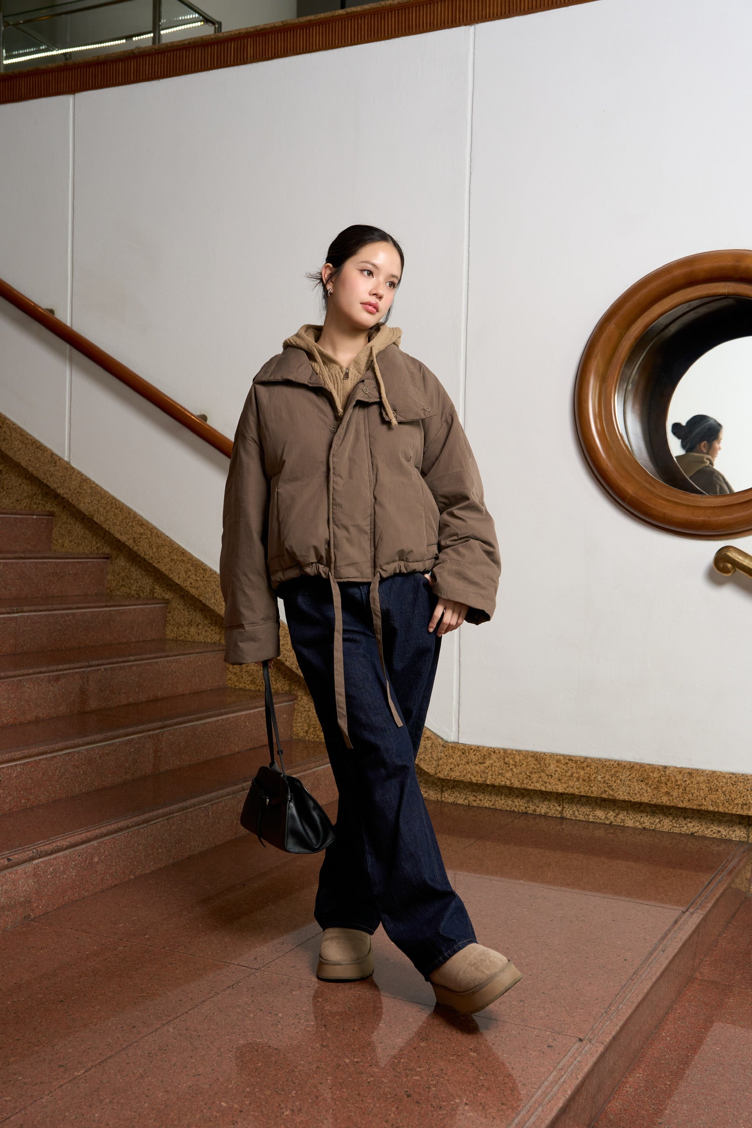 COFFEE DOW PUFFER JACKET