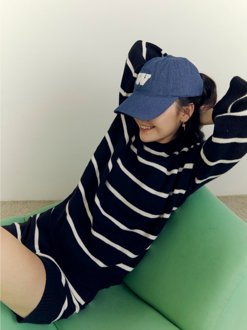 STRIPE KNIT SET
