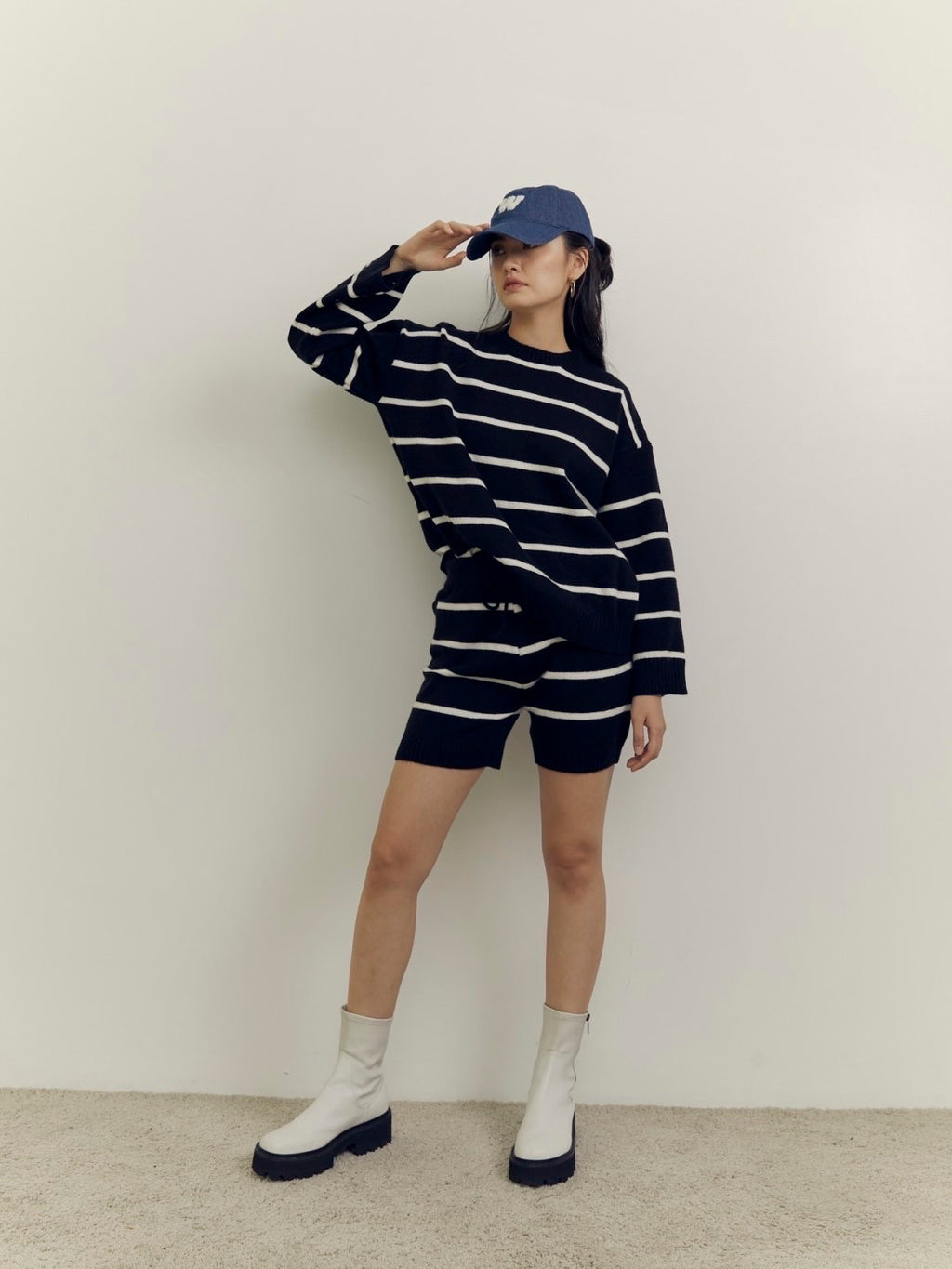 STRIPE KNIT SET