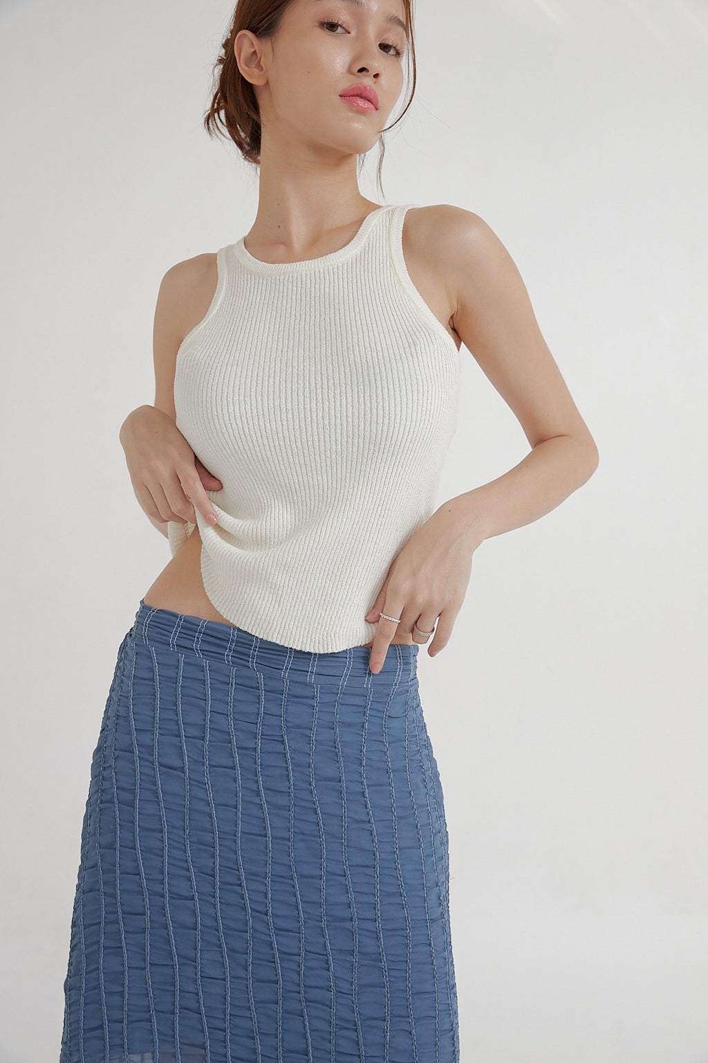 BLUE WAVE SKIRT
