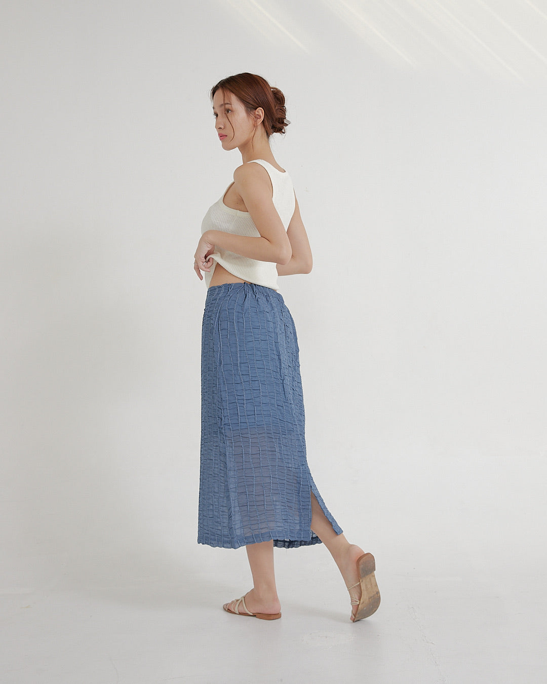 BLUE WAVE SKIRT