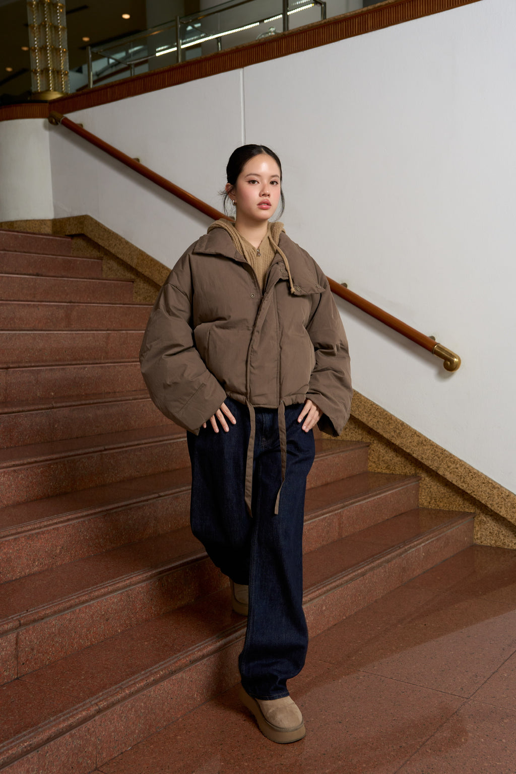 COFFEE DOW PUFFER JACKET