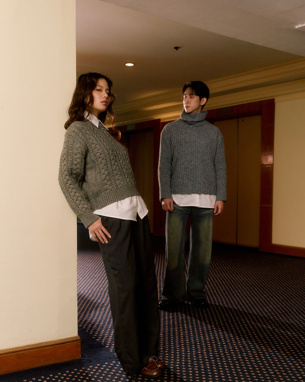 CABLE KNIT SWEATER - Available in 5 colors