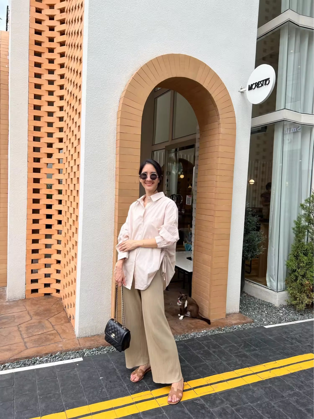 KNIT TROUSERS