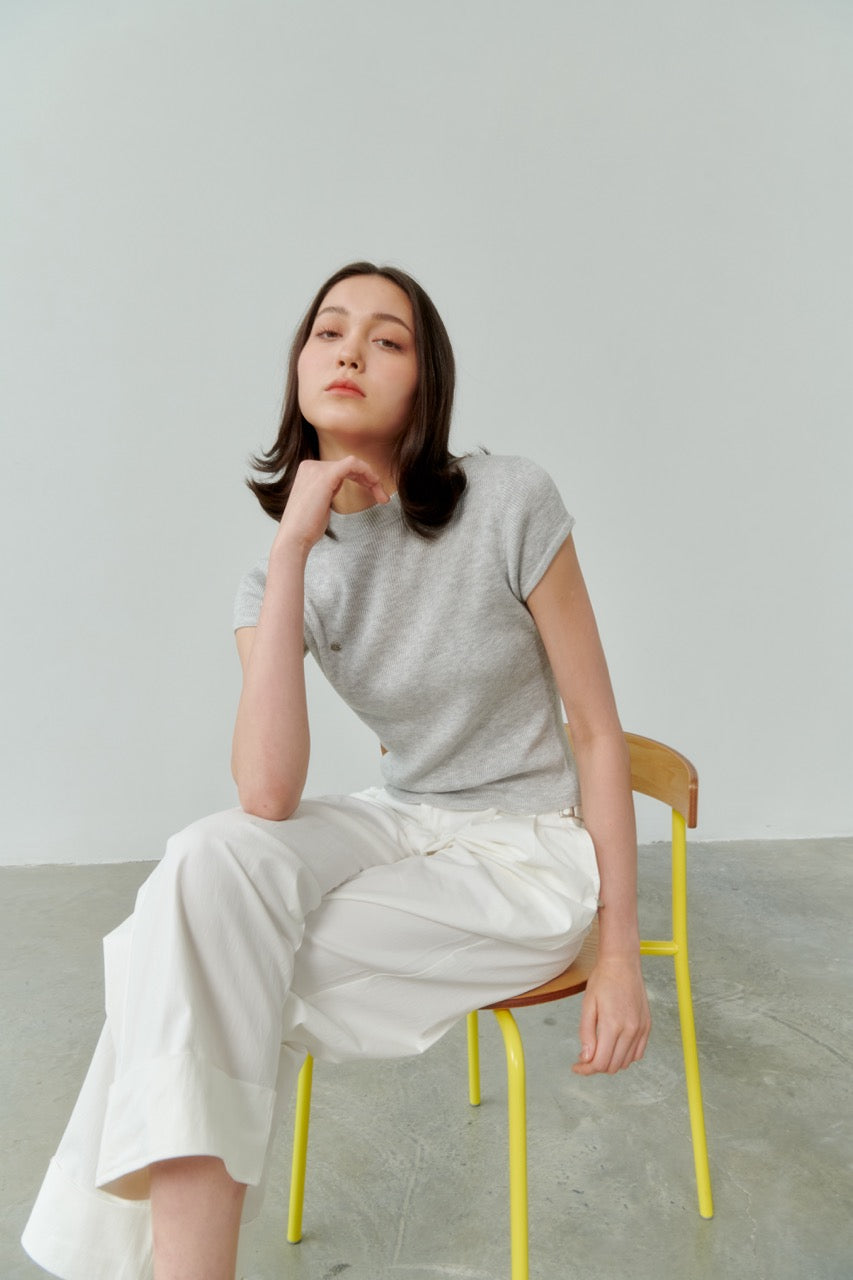 DOUBLE BELT TROUSERS