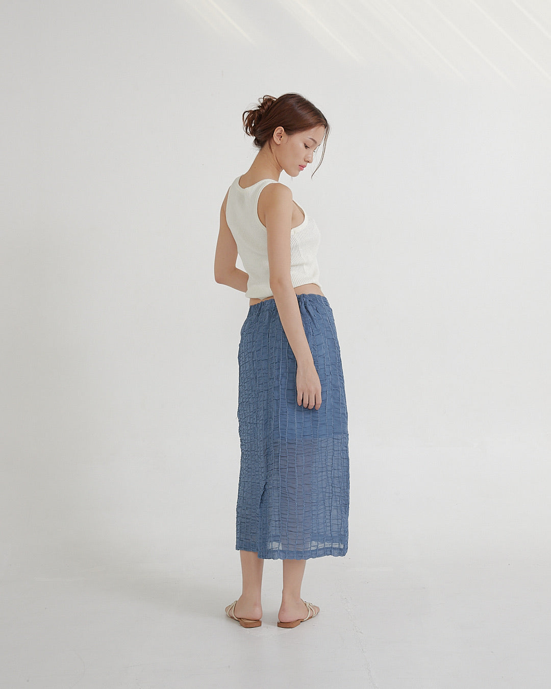 BLUE WAVE SKIRT