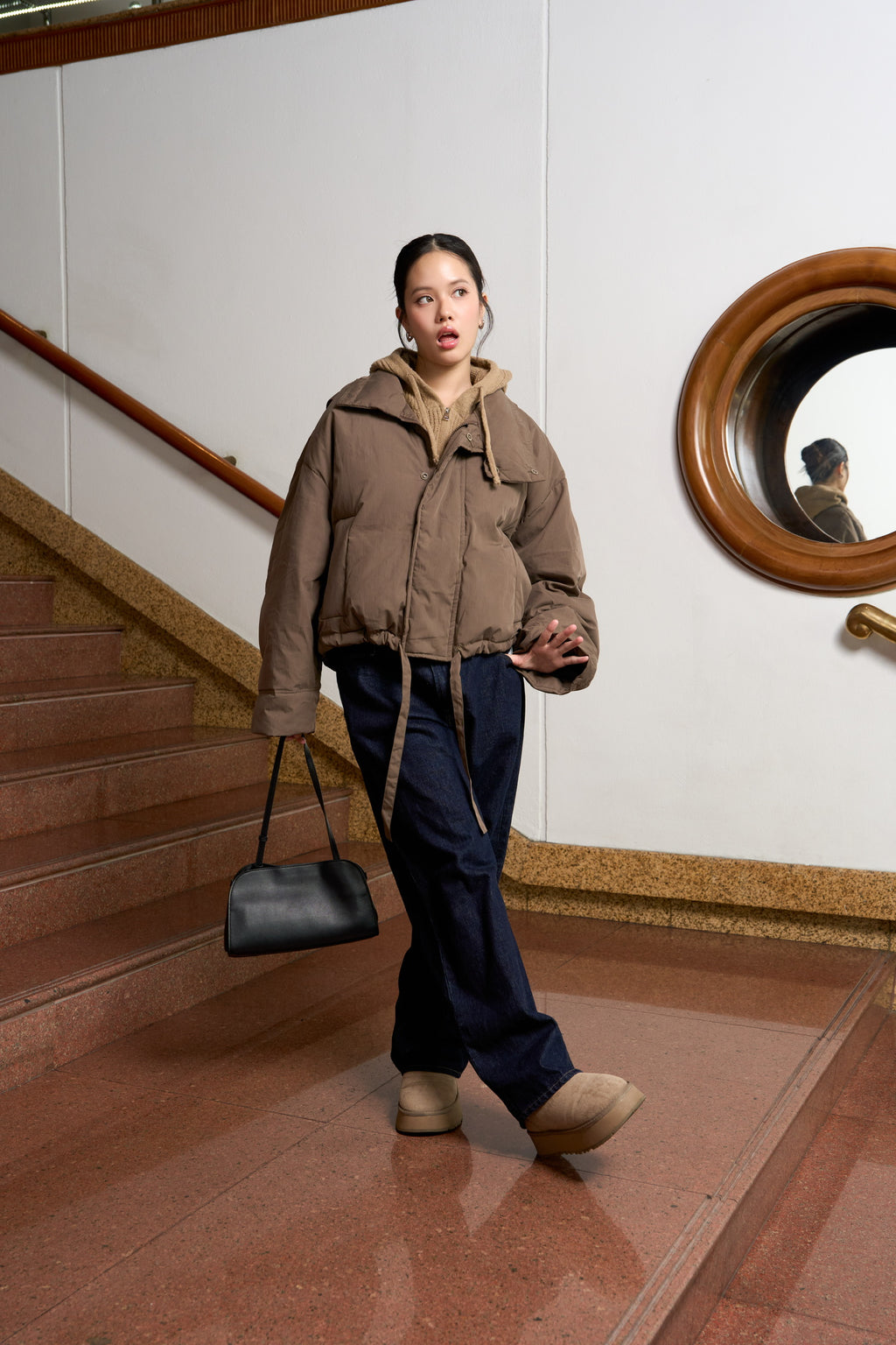COFFEE DOW PUFFER JACKET