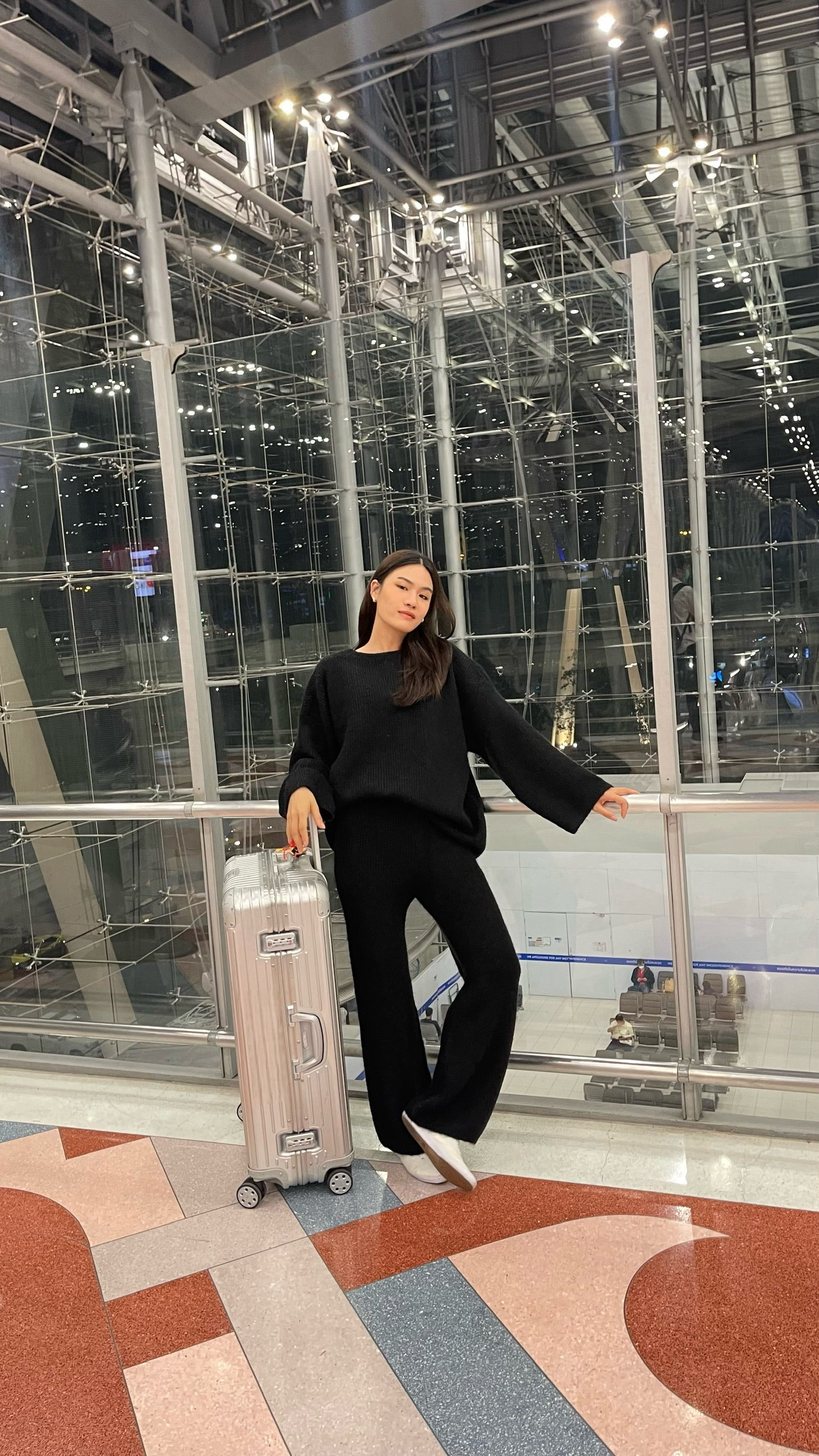 AIRPORT TROUSERS SET