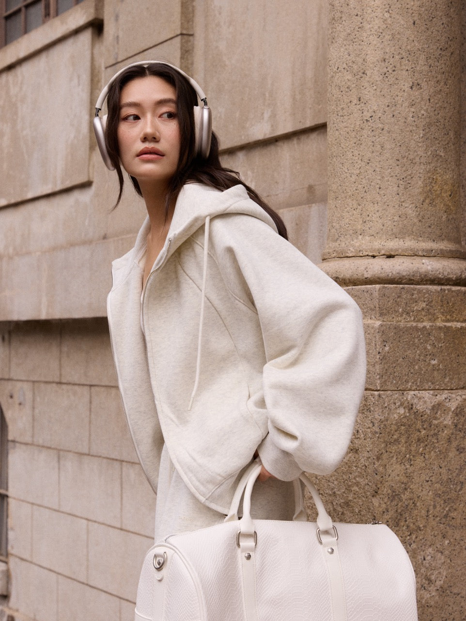 Extra warm hoodie set - Available in 2 colors ( Oat, Navy)