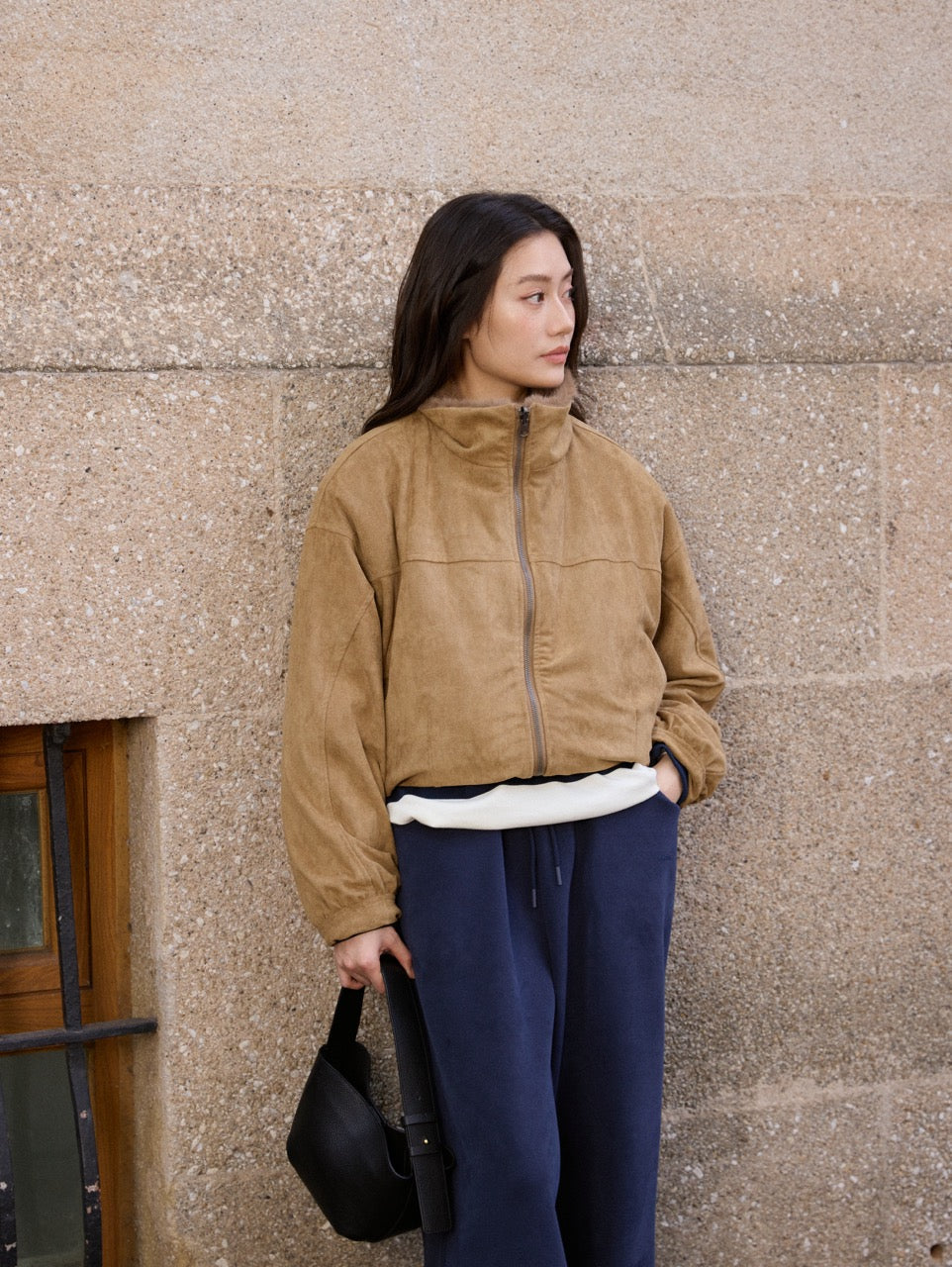 Reversible Mink suede Jacket