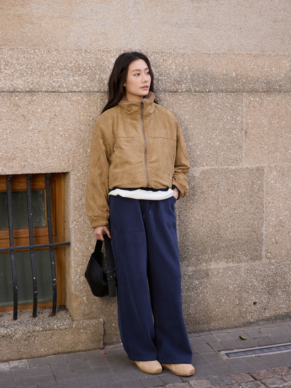 Reversible Mink suede Jacket