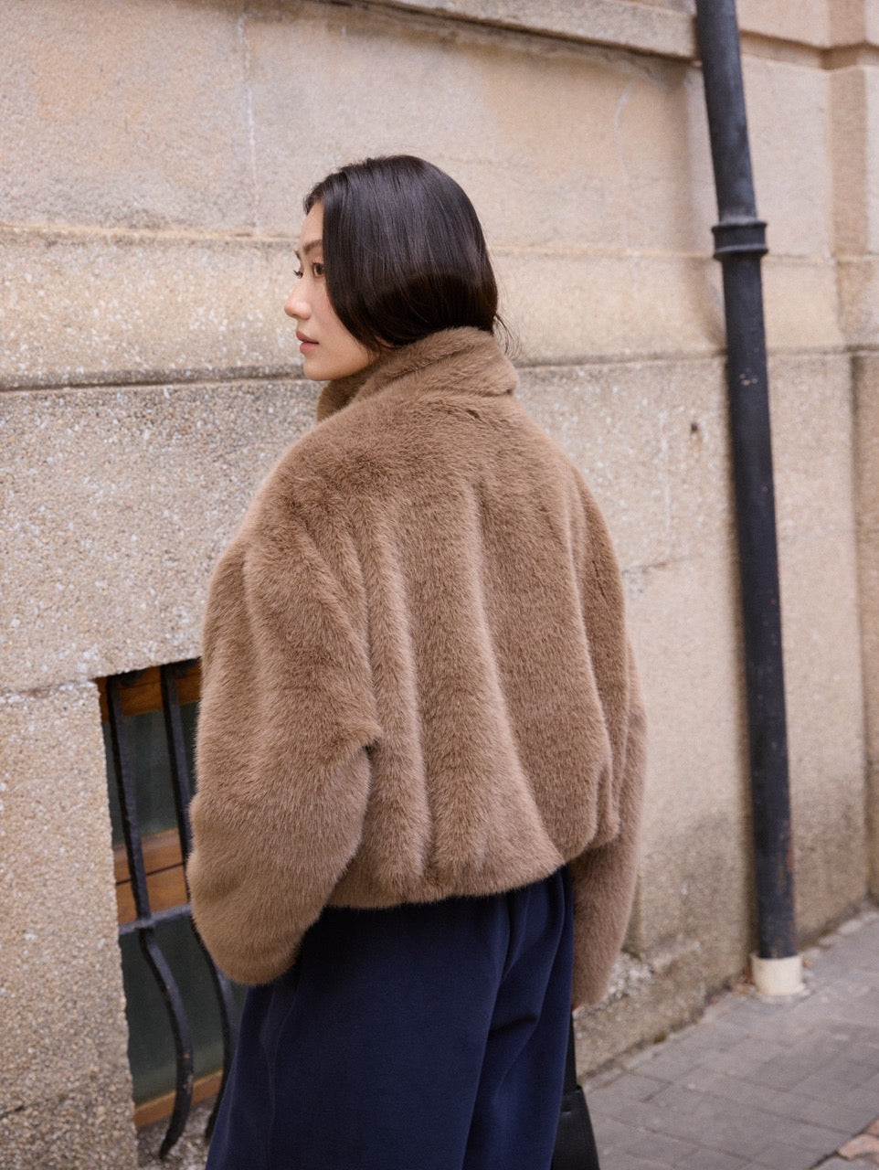 Reversible Mink suede Jacket