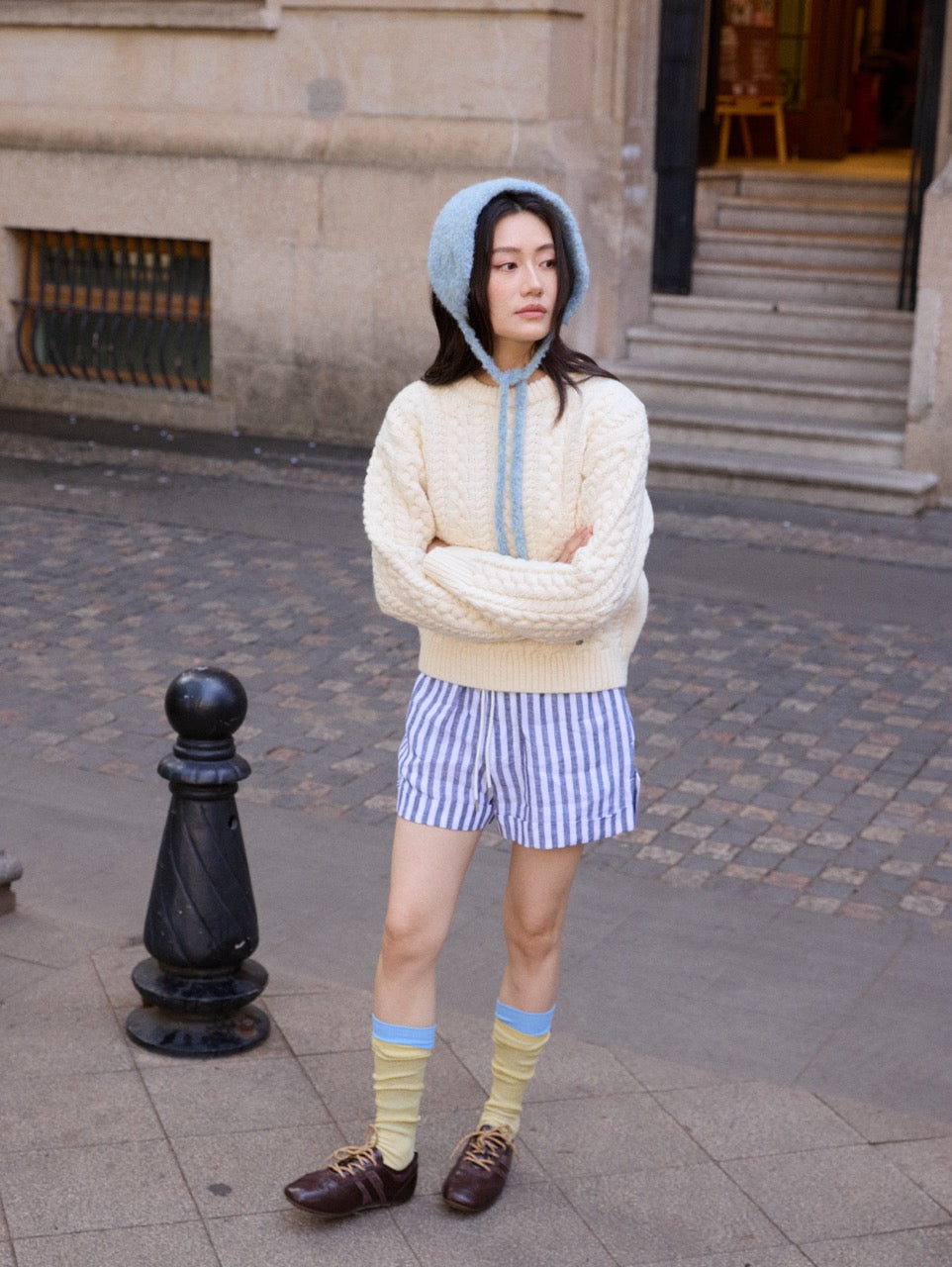 Cable knit sweater - Available in 5 colors