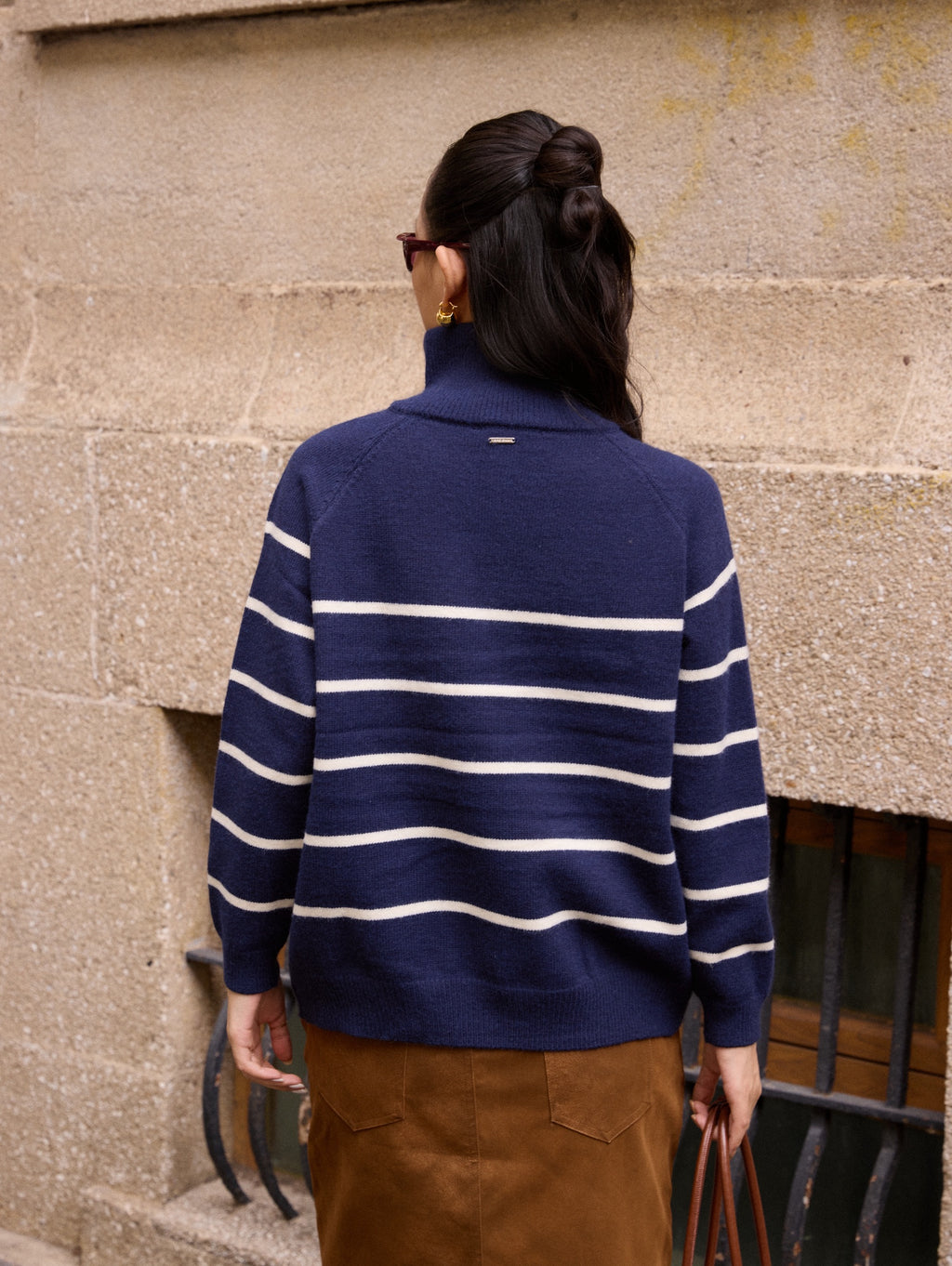 STRIPE KNIT SWEATER